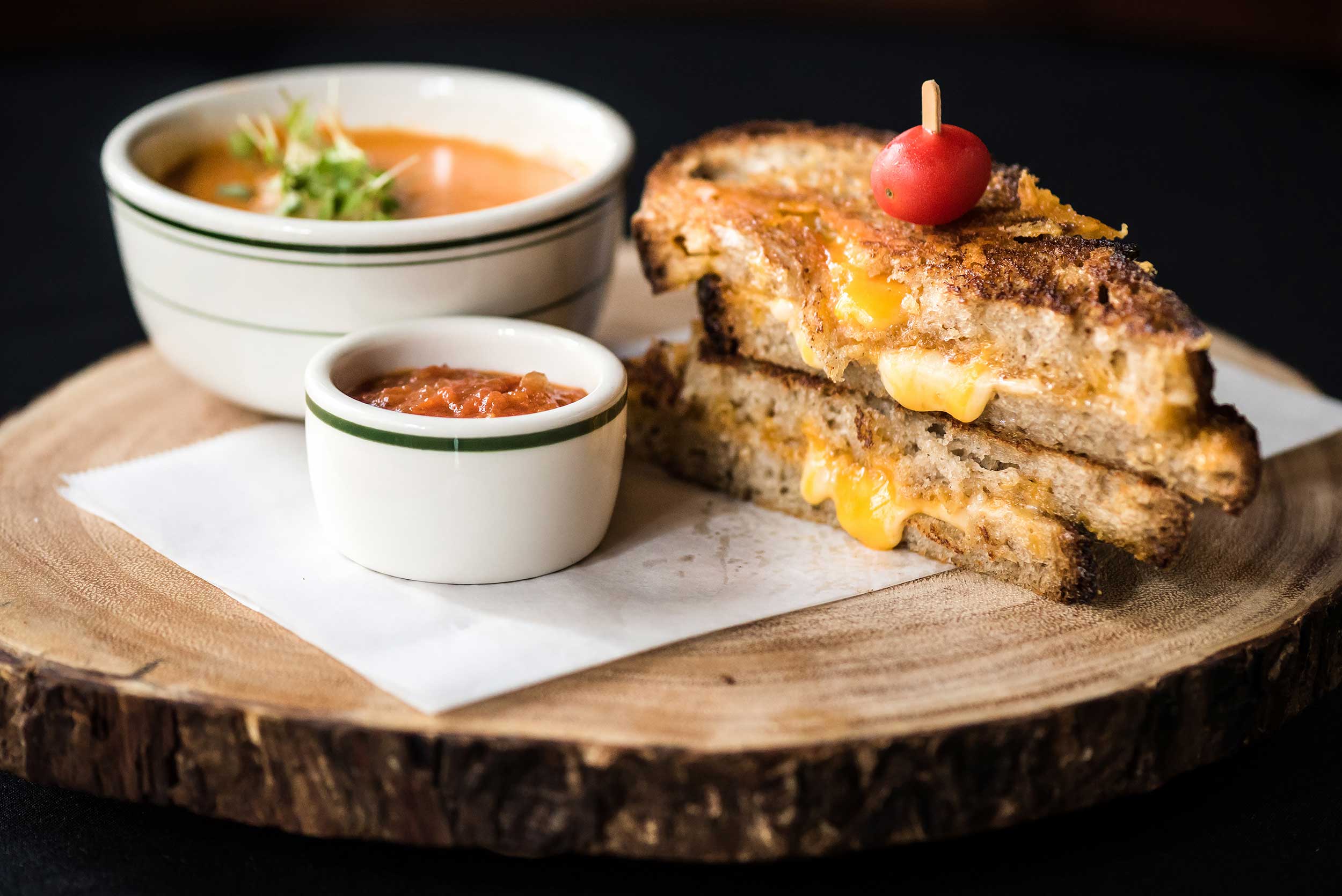 Grilled Cheese and Tomato Soup